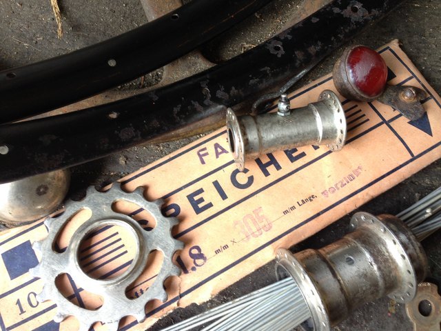 MOYEU DE ROUE Torpedo Fichtel und Sachs Mod. 55 Vélo Bien Recevoir