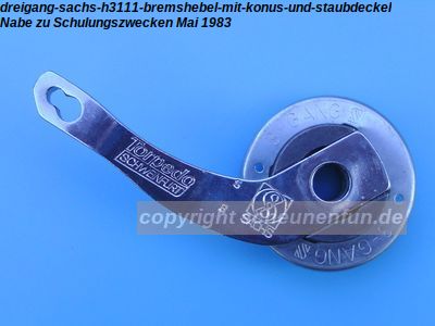 dreigang-sachs-h3111-bremshebel-mit-konus-und-staubdeckel